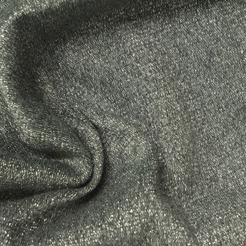 Heather Grey Marl Chunky Knit, Polyester, 165 gsm