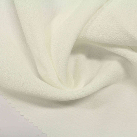 Chiffon Fabric, 172 gsm, 150 cm — White