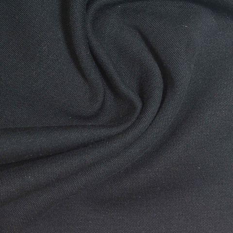 Cotton Stretch Interlock Knit Fabric, 260 gsm, 165 cm — Grey