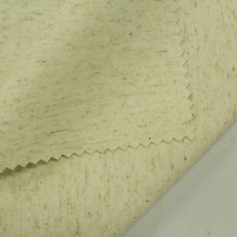 Light Green Marl Interlock Knit, Poly-Nylon