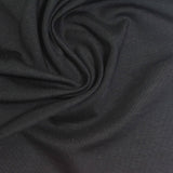 Tencel Lyocell Stretch Jersey Knit Fabric, 250 gsm, 155 cm — Black — photo 2