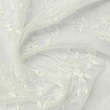 White Floral Lace, Nylon — photo 2