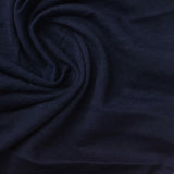 Polyester Cotton Jersey Knit Fabric, 160 gsm, 150 cm — Navy — photo 2