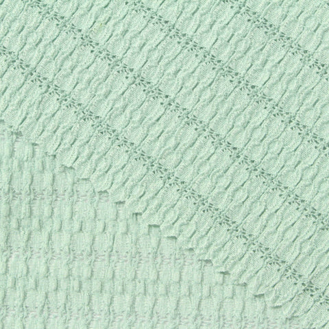 Polyester Stretch Crepe Fabric, 180 gsm, 150 cm — Green