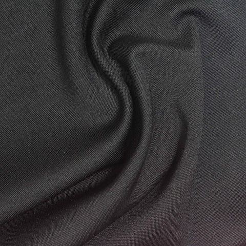 Ponte Knit Fabric, 320 gsm, 155 cm — Grey