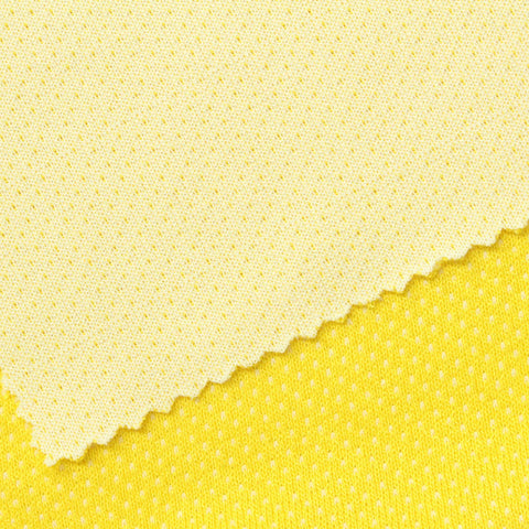 Viscose Cotton Interlock Knit Fabric, 260 gsm, 218 cm — Yellow