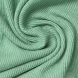 Light Green Marl Rib Knit, Poly-Viscose — photo 2