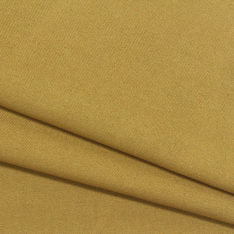 Polyester Stretch Bengaline Fabric, 270 gsm — Khaki