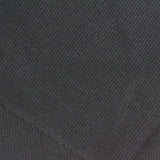 Cotton Stretch Rib Knit Fabric, 370 gsm, 130 cm — Grey — photo 2
