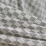Jacquard 100% Polyester Chunky Knit Fabric, 170 gsm, 154 cm — Grey — photo 2