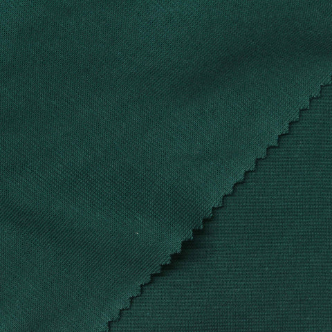 Dark Green Ribbed Rib Knit
