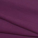 Polyester Viscose Stretch Ponte Knit Fabric, 320 gsm, 155 cm — Purple — photo 2