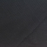 Black Textured Jersey Knit, Cotton — photo 2