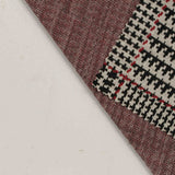 Black Houndstooth Knit, Polyester — photo 2