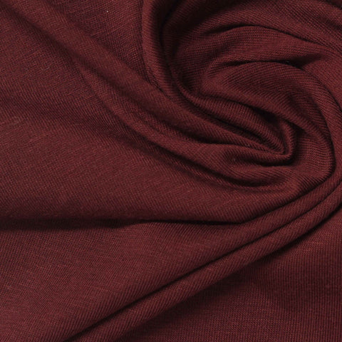 Polyester Tencel Lyocell Stretch Jersey Knit Fabric, 160 gsm, 180 cm — Red