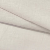 Linen Cotton Woven Fabric, 115 gsm — White — photo 2