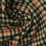 Black Houndstooth Jacquard, Poly-Viscose — photo 2