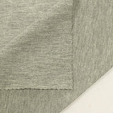 Light Grey Marl Jersey Knit, Poly-Cotton — photo 2