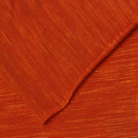 Cotton Polyester Stretch Jersey Knit Fabric, 160 gsm, 172 cm — Orange