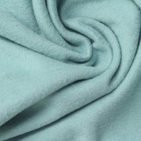 Light Blue Houndstooth Velvet, Polyester