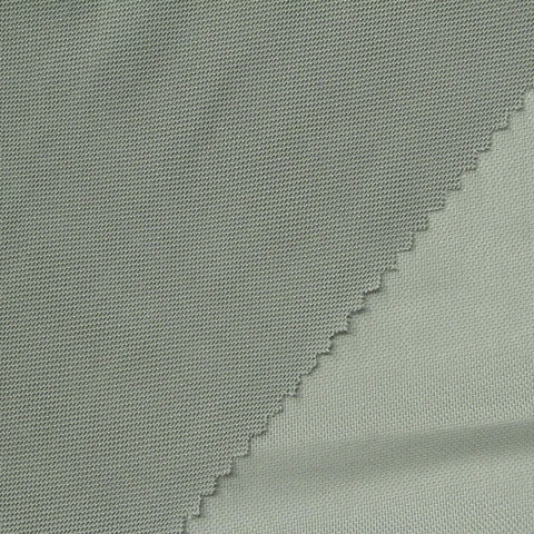 Polyester Stretch Warp Knit Fabric, 136 gsm, 165 cm — Green