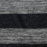 Black Diagonal-Stripe Jersey Knit — photo 2