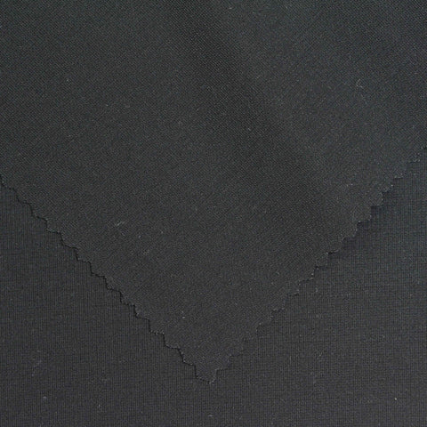 Viscose Nylon Stretch Ponte Knit Fabric, 210 gsm, 160 cm — Grey