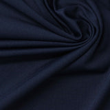 Polyester Stretch Milk Silk Knit Fabric, 145 gsm, 150 cm — Navy — photo 2