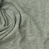 Grey Marl Jersey Knit, Cotton — photo 2