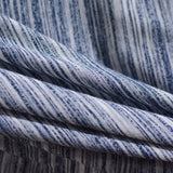 Blue Marl Jersey Knit, Cotton-Poly — photo 2
