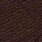 Polyester Cotton Stretch Rib Knit Fabric, 430 gsm, 60 cm — Brown — photo 2