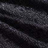 Black Abstract-Dash Jacquard, Poly-Viscose — photo 2