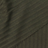 Viscose Stretch Rib Knit Fabric, 220 gsm, 140 cm — Green — photo 2