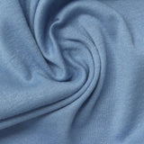 Cotton Polyester Rib Knit Fabric, 180 gsm, 160 cm — Blue — photo 2