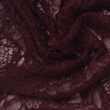 Dark Red Openwork Lace, Nylon — photo 2