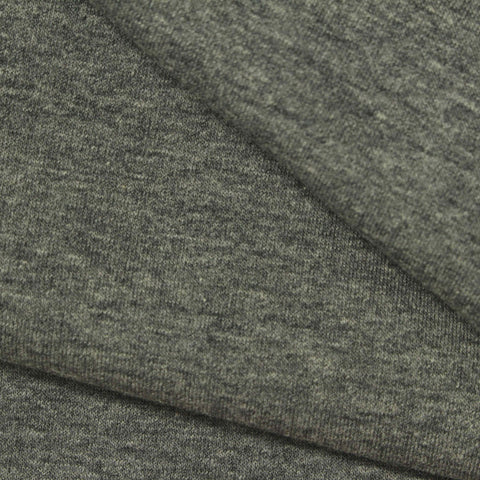Light Grey Marl Knit, Poly-Cotton, 380 gsm