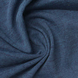 Blue Tone-on-Tone Jersey Knit, Cotton-Poly — photo 2