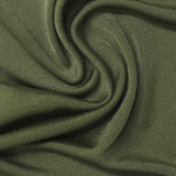 Polyester Stretch Rib Knit Fabric, 240 gsm — Green — photo 2