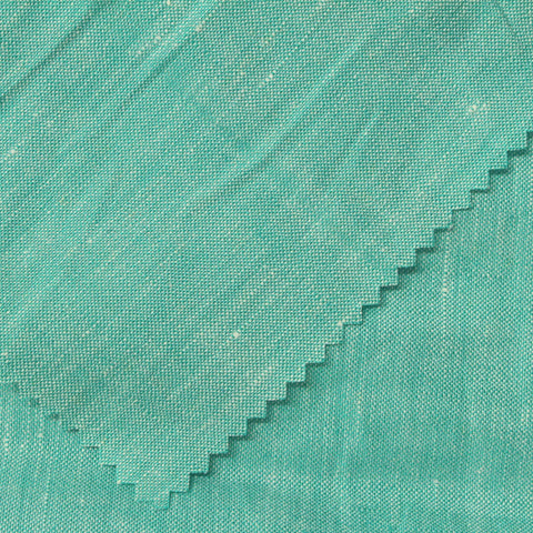 Teal Marl Woven, Linen-Tencel Lyocell