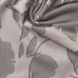 Dark Grey Birds Jersey Knit, Polyester — photo 2