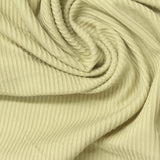 Polyester Stretch Rib Knit Fabric, 170 gsm, 180 cm — Khaki — photo 2