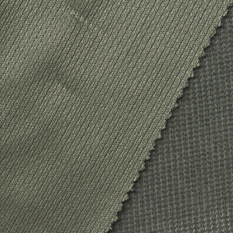 100% Polyester Knit Fabric, 220 gsm, 165 cm — Grey