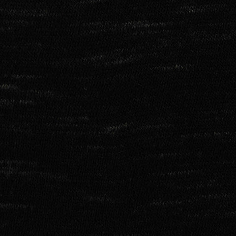 Black Marl French Terry, 288 gsm, 165 cm