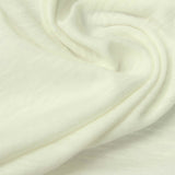 Slub Cotton Polyester Rib Knit Fabric, 170 gsm — Beige — photo 2