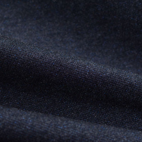 Dark Blue Marl Knit, Polyester, 447 gsm