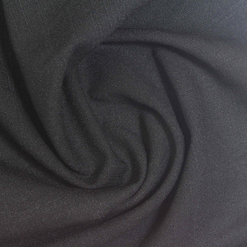 Black Woven, Viscose-Poly