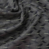 Light Grey Stripes Jacquard, Polyester — photo 2