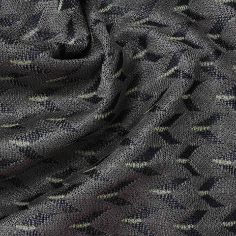 Light Grey Stripes Jacquard, Polyester