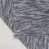Blue Marl Rib Knit, Poly-Viscose — photo 2