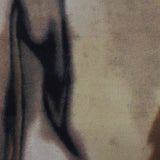 Printed Polyester Stretch Linen-Look Fabric, 215 gsm, 155 cm — Khaki — photo 2